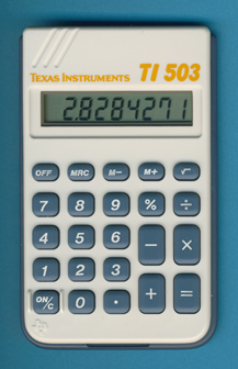 Texas Instruments 503 SV Basic Calculator for sale online 