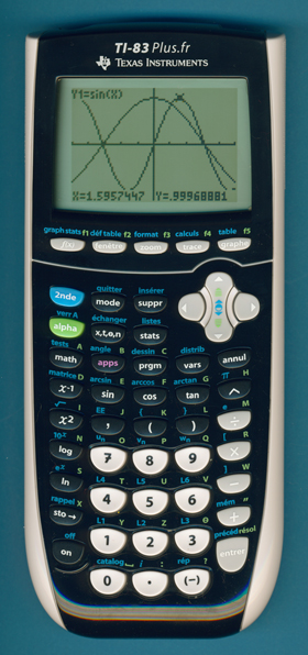 Calculatrice TI-83 Plus