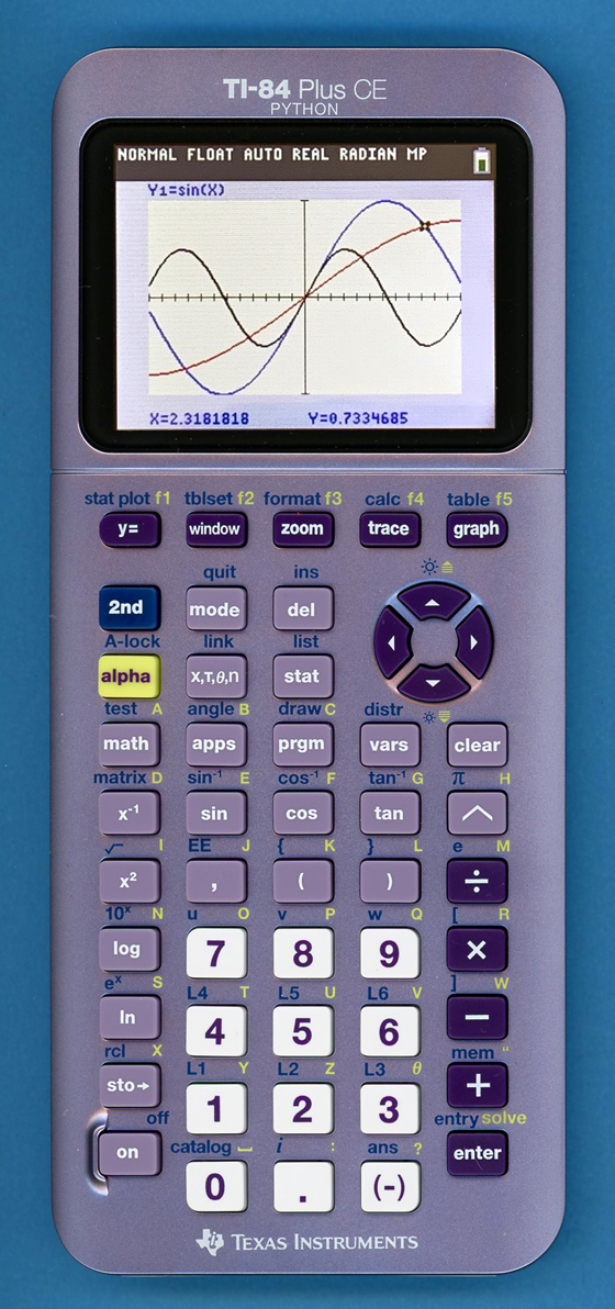 ZOOM TI84 Plus CE Python Infinitely Iris (2021)