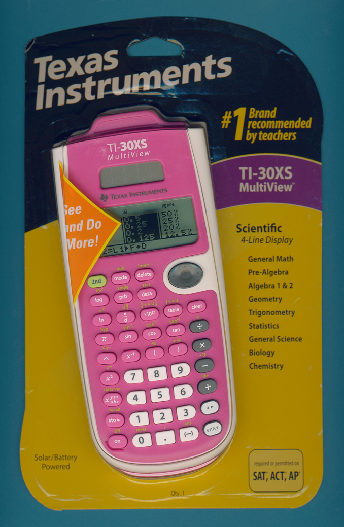 Texas Instruments TI-30XS Multiview Scientific Calculator Pink 