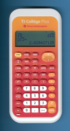 TEXAS INSTRUMENTS Calculatrice scientifique ti college plus